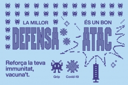 Imatge de la campanya "La millor defensa és un bon atac"