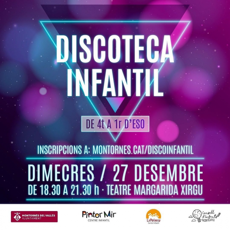 Cartell de l'activitat.