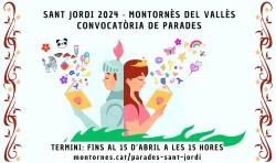 Destacat parades de Sant Jordi 2024