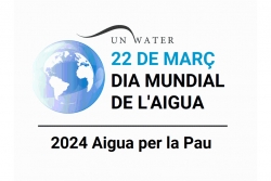 Imatge del Dia Mundial de l'Aigua 2024.