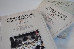 Els llibres de les Sessions d'Estudis Montornesencs.