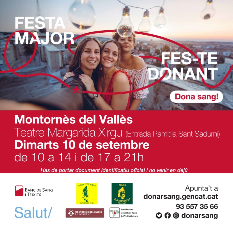 Cartell de l'activitat.