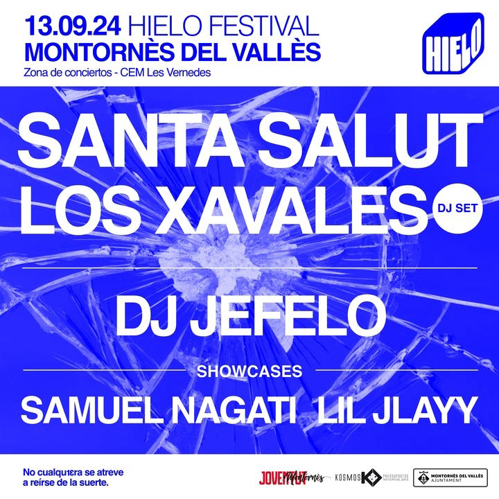 Cartell de la 2a edició del HIELO Festival.