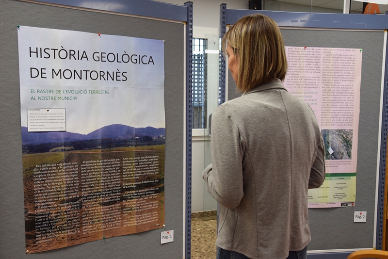 Exposició "Els orígens geològics de Montornès".