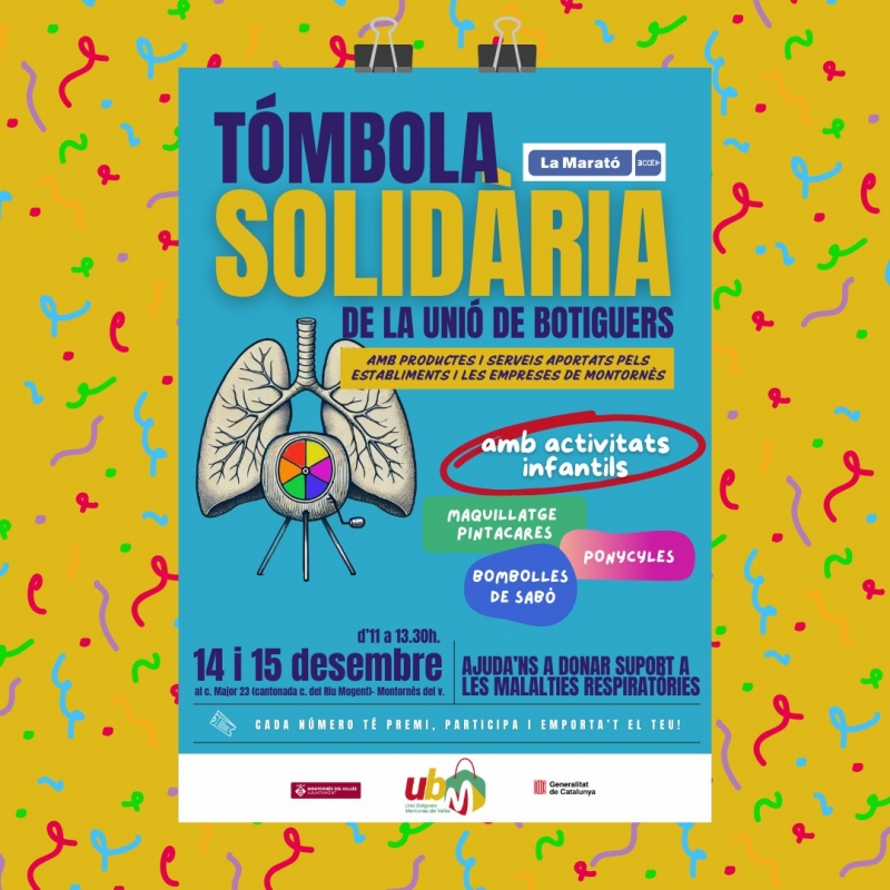 Cartell de l'activitat.