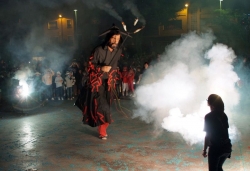 Correfoc amb les colles convidades