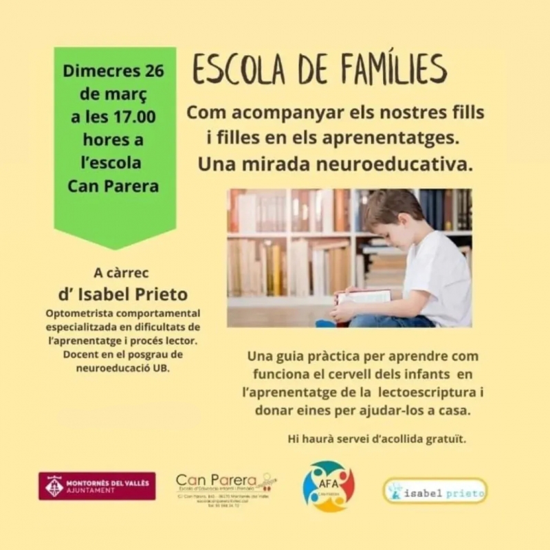 Cartell de l'activitat.