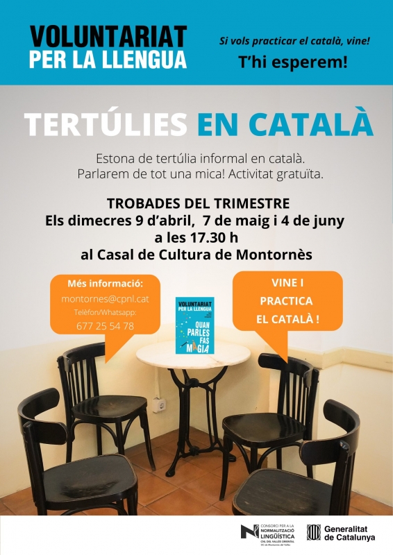 Cartell de l'activitat.