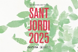 Imatge de la programació de Sant Jordi 2025 a Montornès.