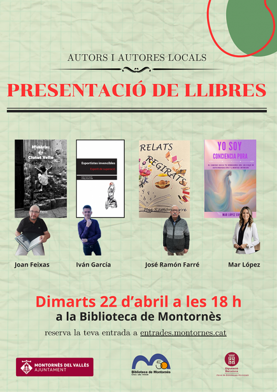 Cartell de l'activitat.