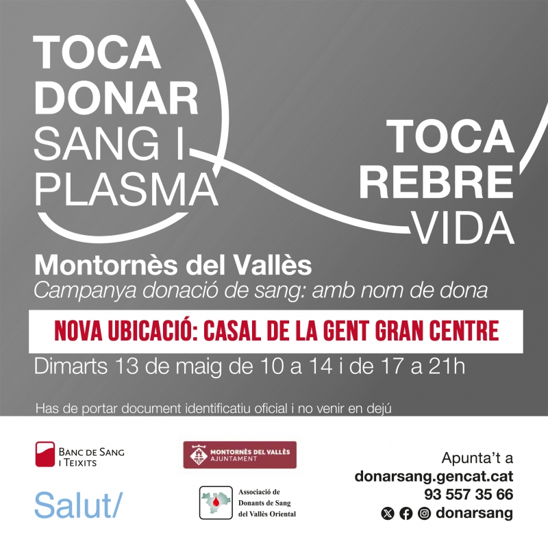 Cartell de l'activitat.