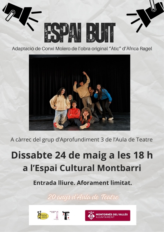 Cartell de l'activitat.
