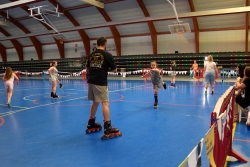 La Carpa Polivalent El Sorralet es va convertir en un espai segur per als patinadors i patinadores.