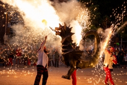 23/06/2024 - Correfocs per la revetlla de Sant Joan.