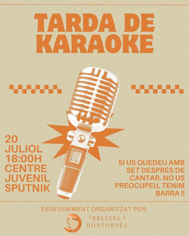 Cartell de l'activitat.