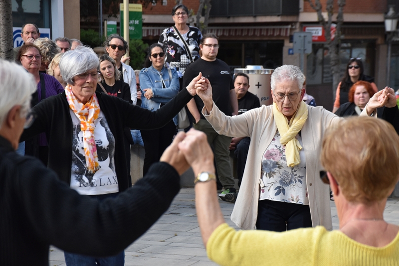 Ballada de sardanes amb l'Associació Cultural Palau Dalmanla.
