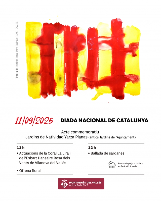 Cartell de l'activitat.
