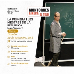 22/11/2025 - "La primera i les mestres de la República".