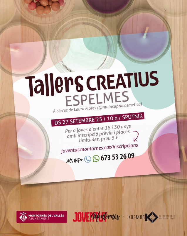 Cartell de l'activitat.