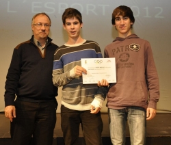 Integrants de l'equip Cadet de l'Associació Esportiva Montornès Futbol Sala