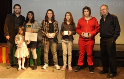 Finalistes a la millor esportista infantil