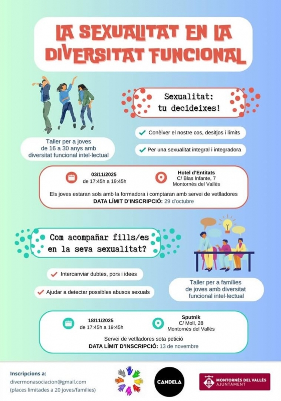 Cartell de l'activitat.