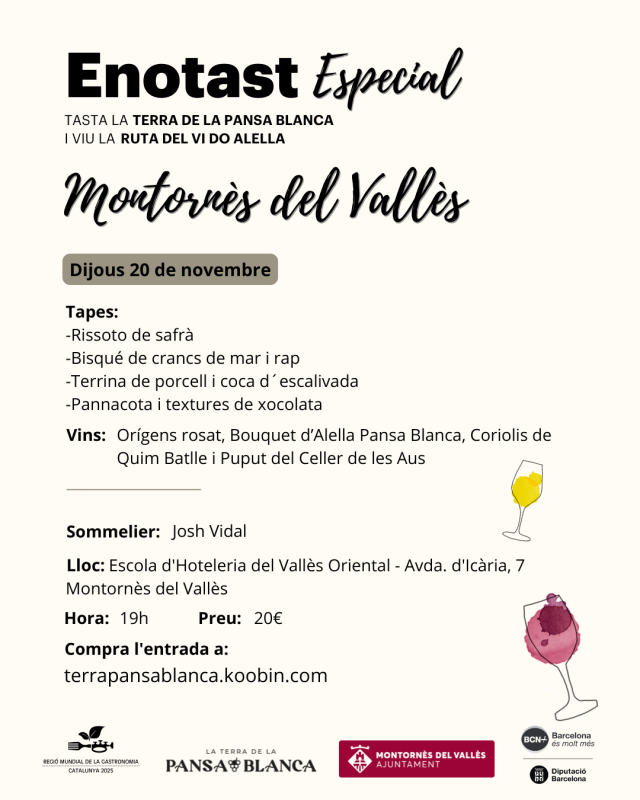 Cartell de l'activitat.