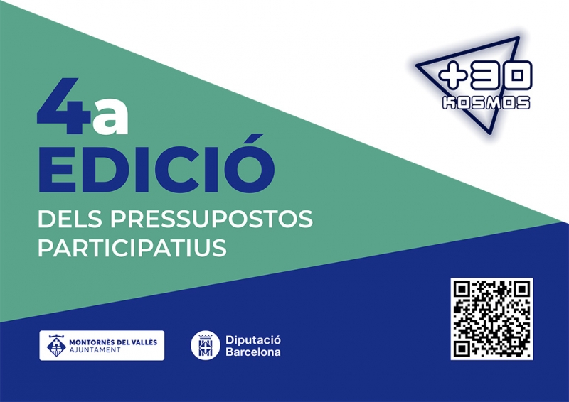 Imatge de la 4a edició dels pressupostos participatius +30 Kosmos.