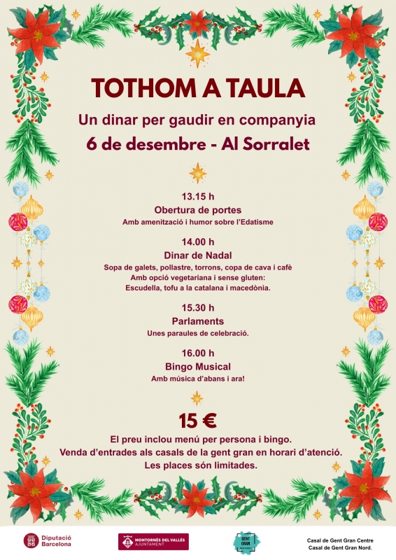 Cartell de l'activitat.