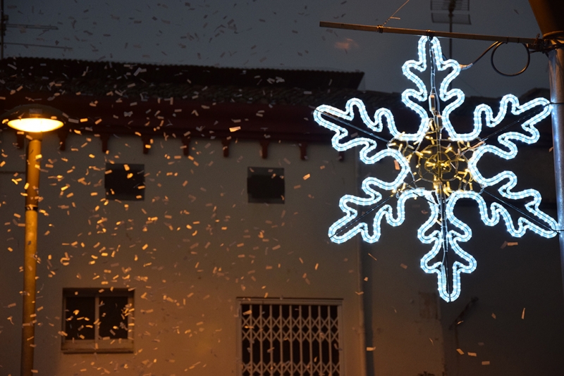 Un dels llums de Nadal.