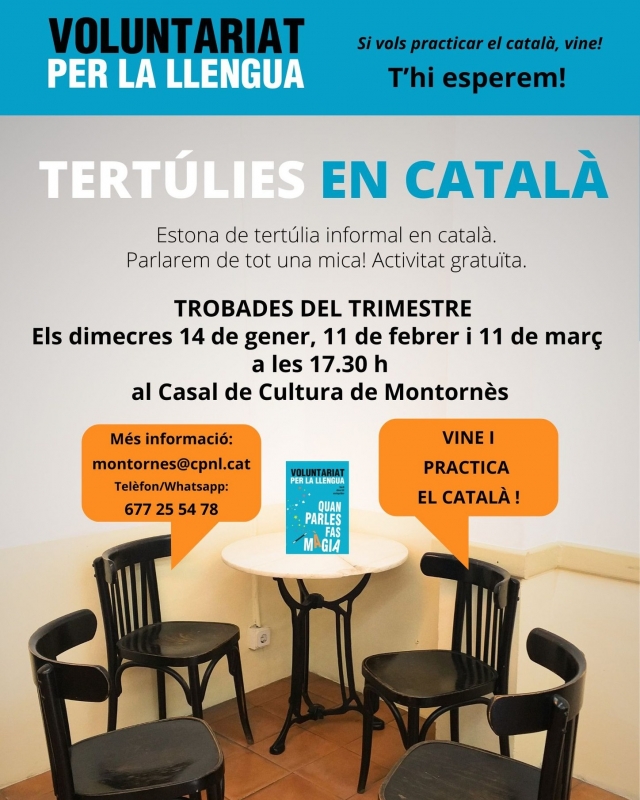 Cartell de l'activitat.