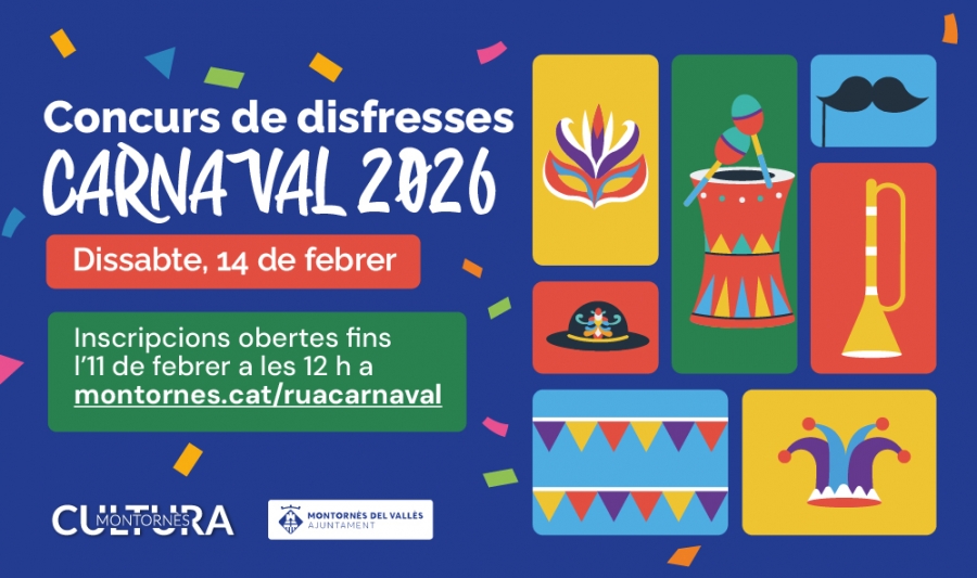 Destacat Concurs de disfresses - Carnaval 2026
