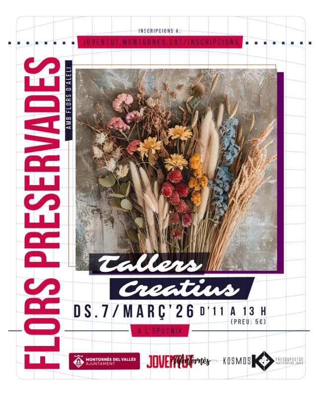 Cartell de l'activitat.