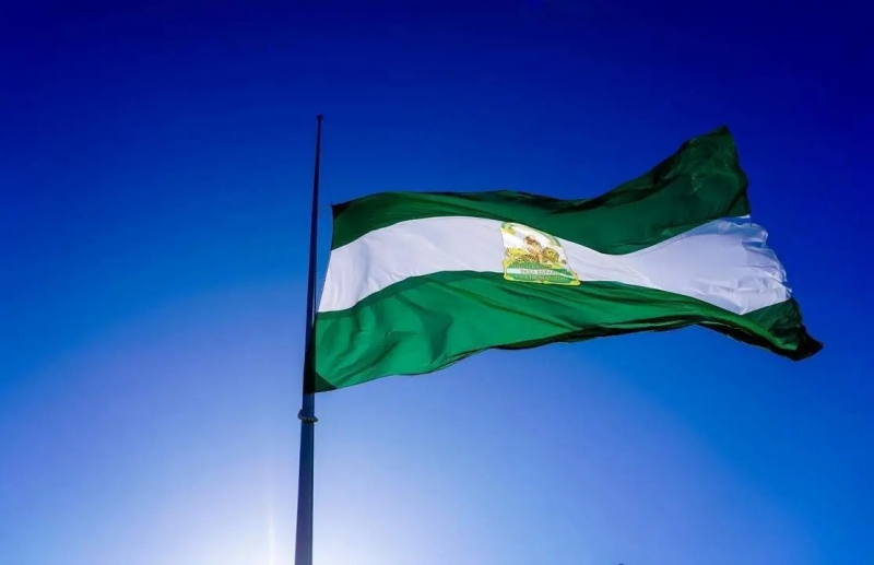 Bandera d'Andalusia.