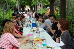 Dinar de germanor al Parc dels Castanyers