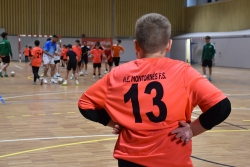 Activitat de futbol sala.