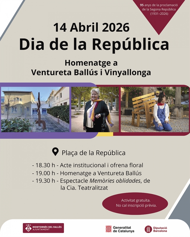 Cartell de l'activitat.