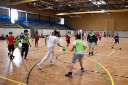 Jornades esportives d'handbol (Imartge d'arxiu).