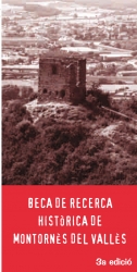 Imatge de la convocatòria 2006 de la Beca Montornès de Recerca Històrica