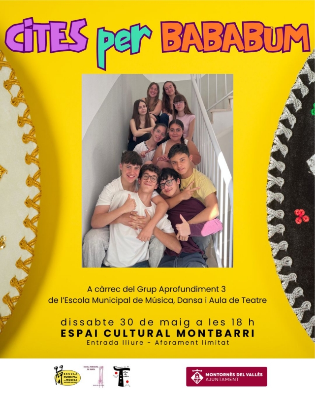 Cartell de l'activitat.