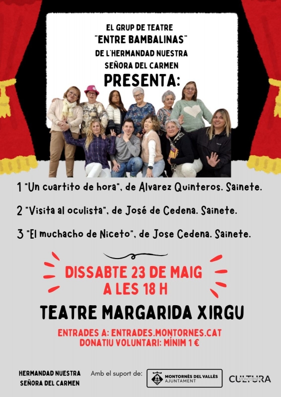 Cartell de l'activitat.