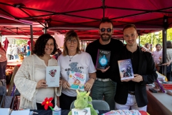 Parada d'escriptors/es locals.