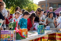 Una de les parades de llibres.