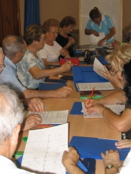 Participants al taller de memòria