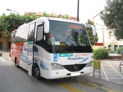 Bus de la línia que enllaça els polígons industrials de Montornès, Montmeló i Parets del Vallès