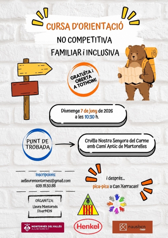Cartell de l'activitat.