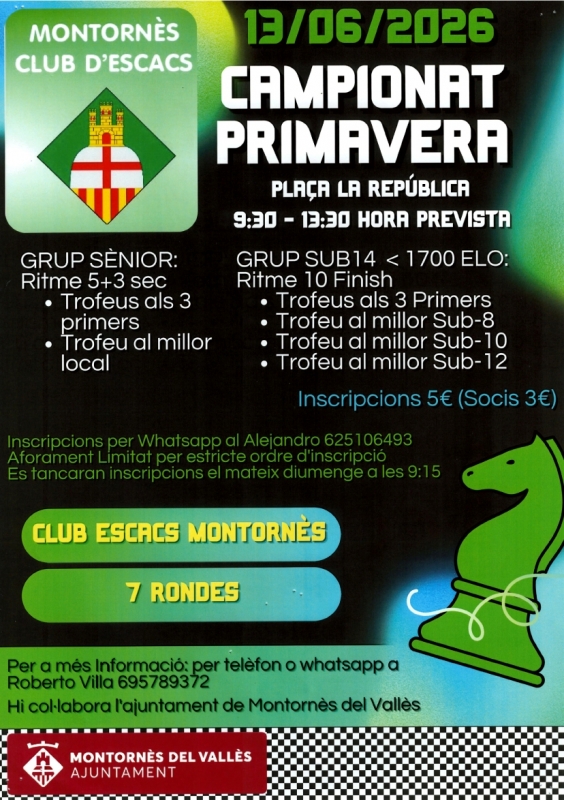 Cartell de l'activitat.