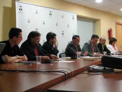 Acte de presentació de la proposta d'elaboració del Pla Director de la Societat de la Informació i Coneixement, celebrat a l'Ajuntament de Montornès