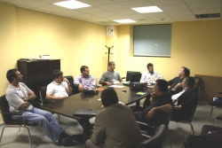Sessió de la comissió sobre infraestructures a l'Ajuntament de Montornès del Vallès