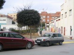 Zona proposada per a la creació d'un equipament cultural polivalent